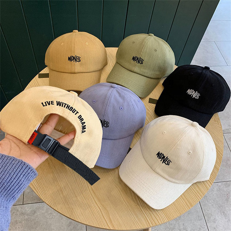 High Quality Custom Cotton Embroidery 6 Panel Dad Hat And Cap