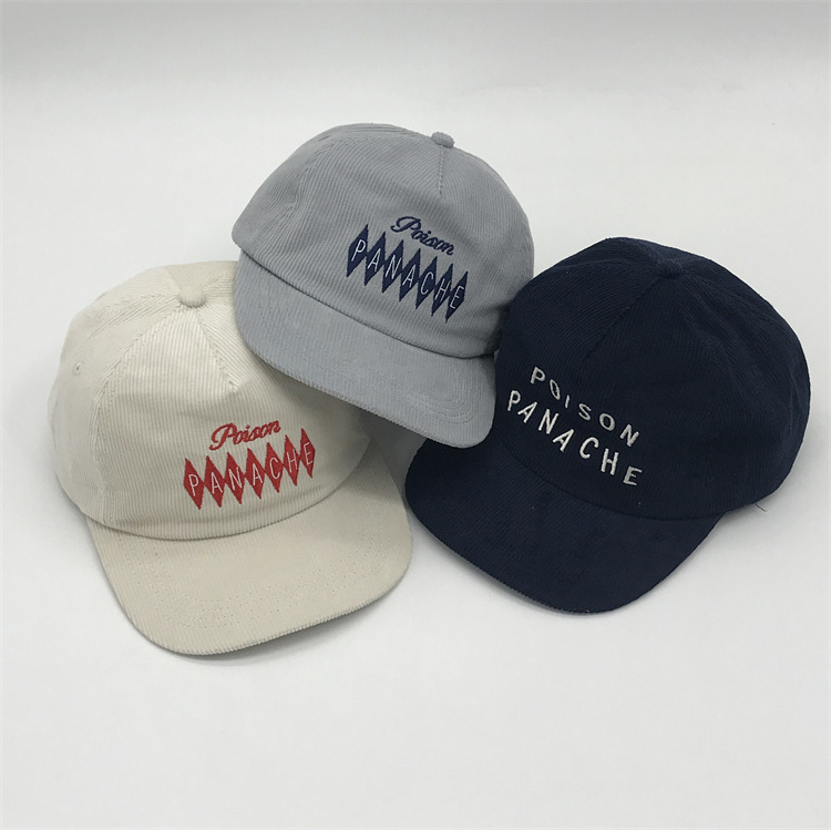 5 panel cotton embroidery logo dad hats little curve brim unstructured style baseball caps with custom logo