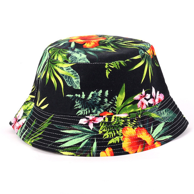 custom sublimation printing fishing bucket hat with string