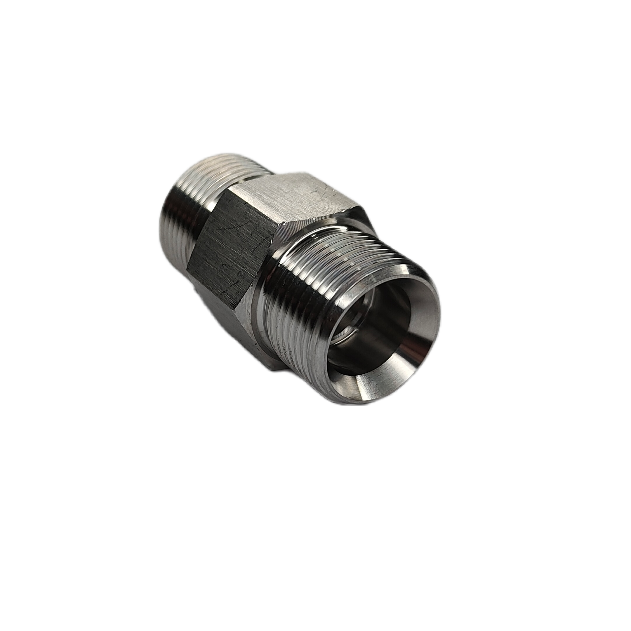 Hydraulic Hose Tube fitting Pipe Fitting Connector Straight Nipple Coupling Hydraulic Adapter