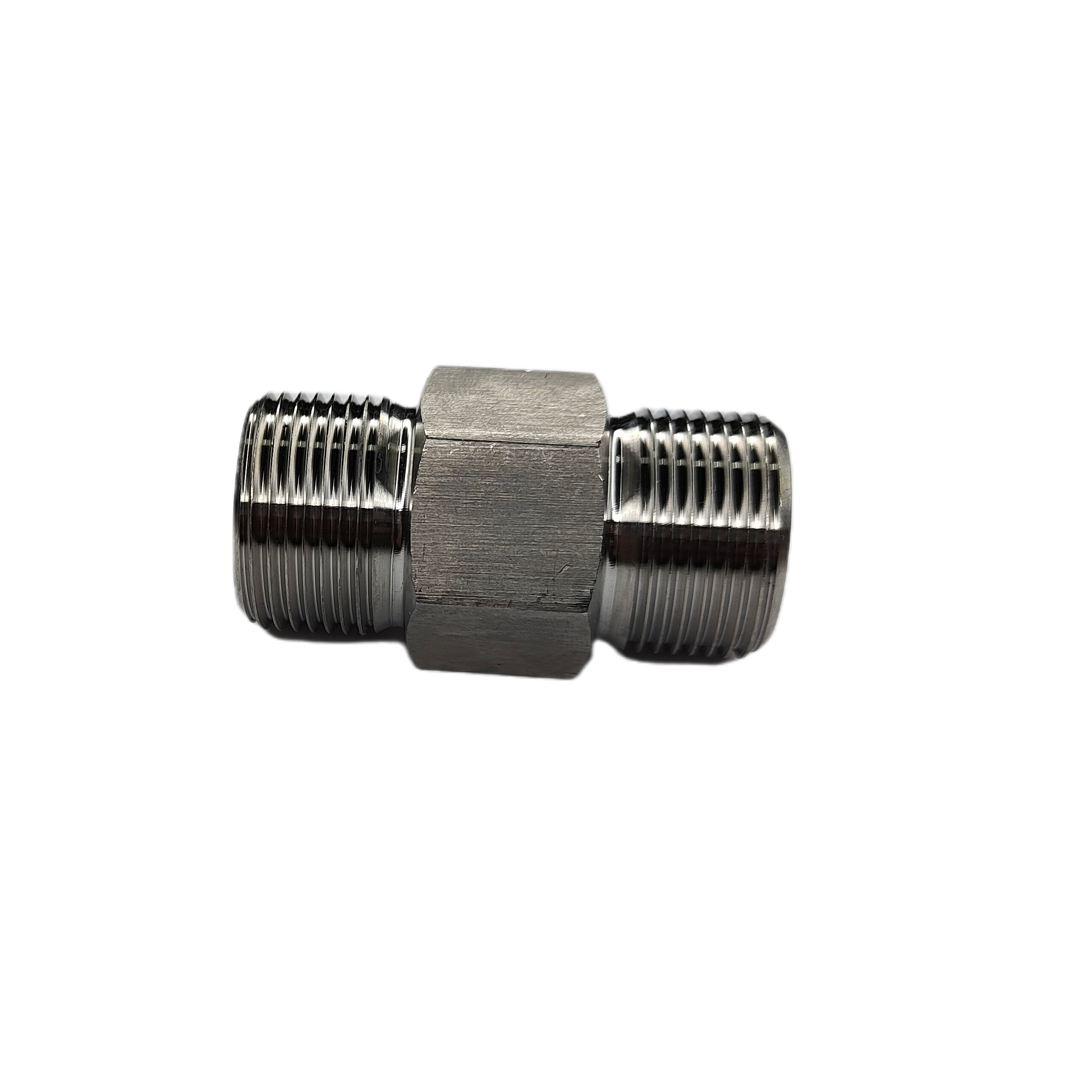 Hydraulic Hose Tube fitting Pipe Fitting Connector Straight Nipple Coupling Hydraulic Adapter