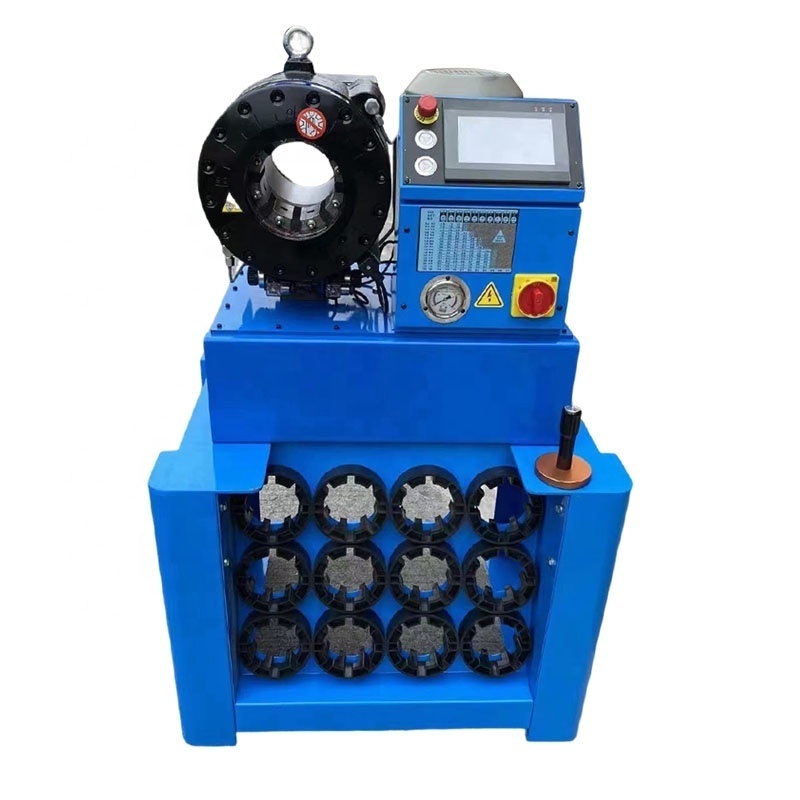 Hose Pressing Machine Press Tools Automatic Hydraulic Pipe Rubber Hose Crimping Machine For GOLED P32