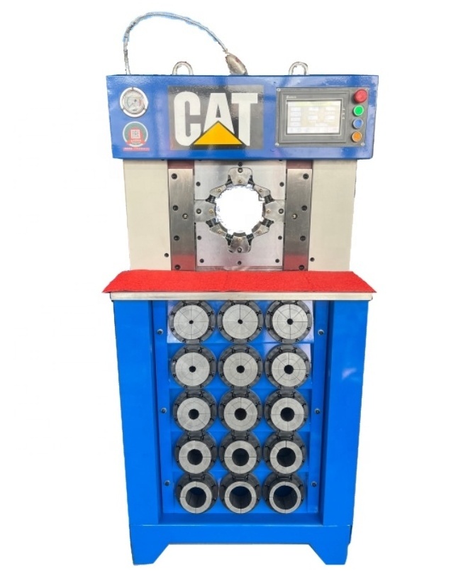 Cat120l Crimping Machine Rubber Pipe Crimper CAT120 High Pressure Hydraulic Hose Crimping Pressing Machine Provided 3 Years 1250