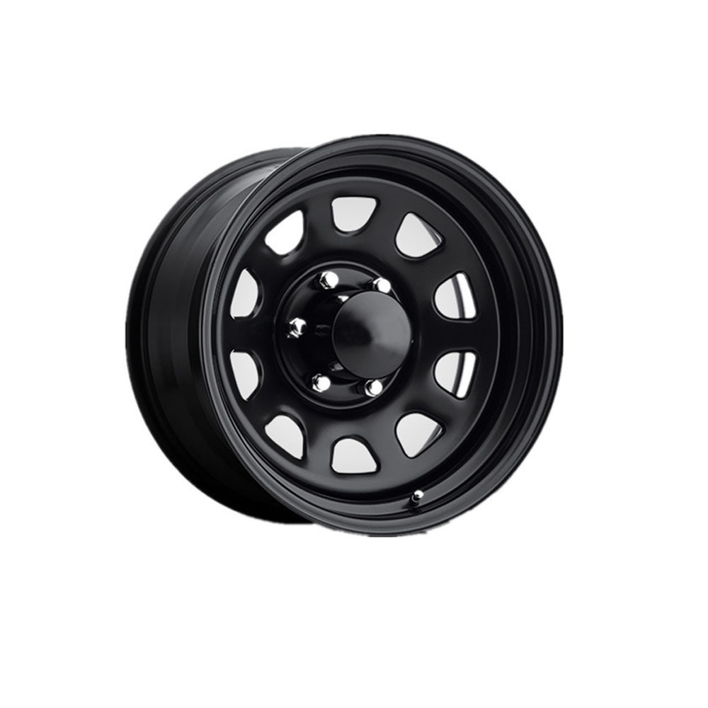 17 inch wheel hub light truck passenger car wheel rim direct sales steel rim modified engineering machinery steel rim