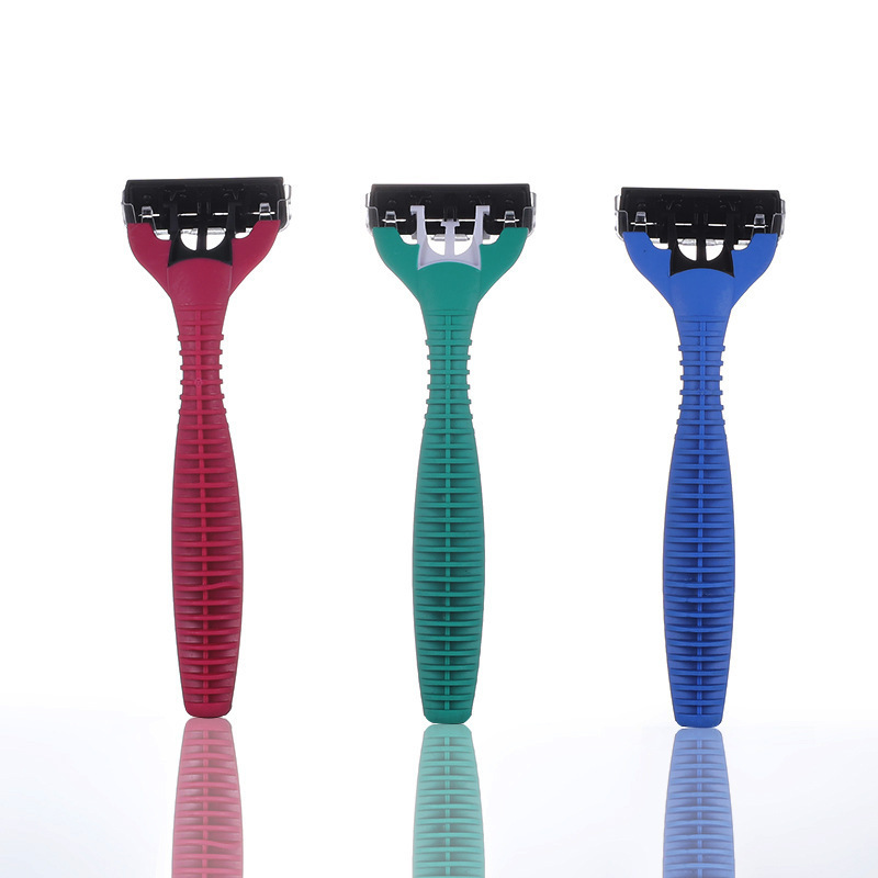 2023 Manufacturer custom safety stainless steel blade three blade razor