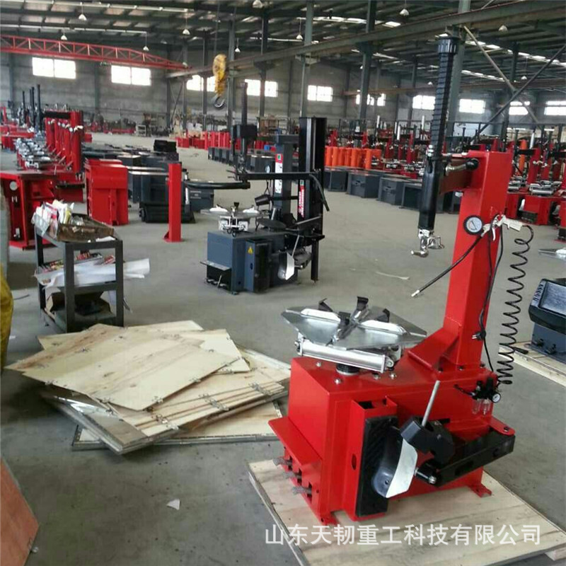 KQ001 Single Phase 14 to 26 Tractor Tires Manual Motorcycle Tire Changer Combo And Balancer Tire Changer Machine