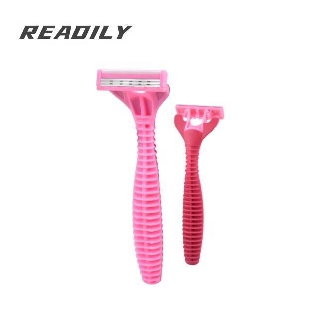 2023 Manufacturer custom safety stainless steel blade three blade razor