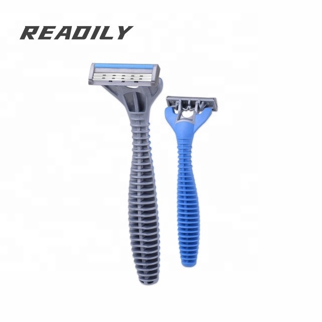 2023 Manufacturer custom safety stainless steel blade three blade razor