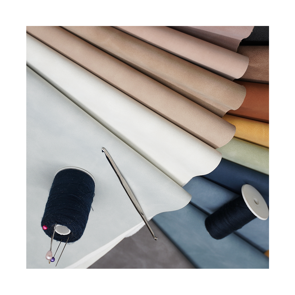 Flocking Synthetic Leather Fabric wholesale