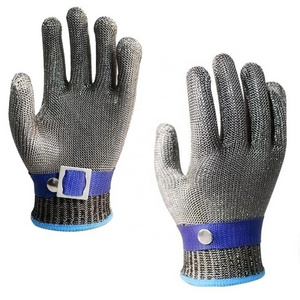 Yulan CR111 Butcher Stainless Steel Gloves Stainless Steel Ring Mesh Gloves Ring Knitted Gloves