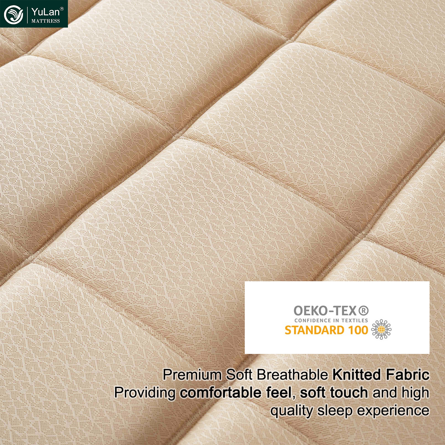 Premium Queen Size Mattress Apartment Removable Cover Latex Foam Mattress For Bedding