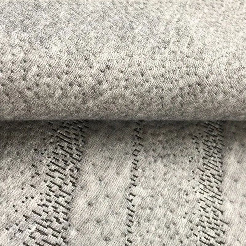 FREE SAMPLE Inherently Flame Retardant 100% Polyester Jacquard Knitted Mattress Fabric