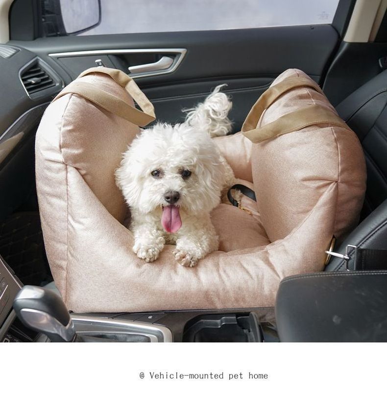 Pet carriers travel bag Detachable Soft Dog Booster Seat Dog Car Seat Portable Dog Car Travel Carrier Bed For Front Seat