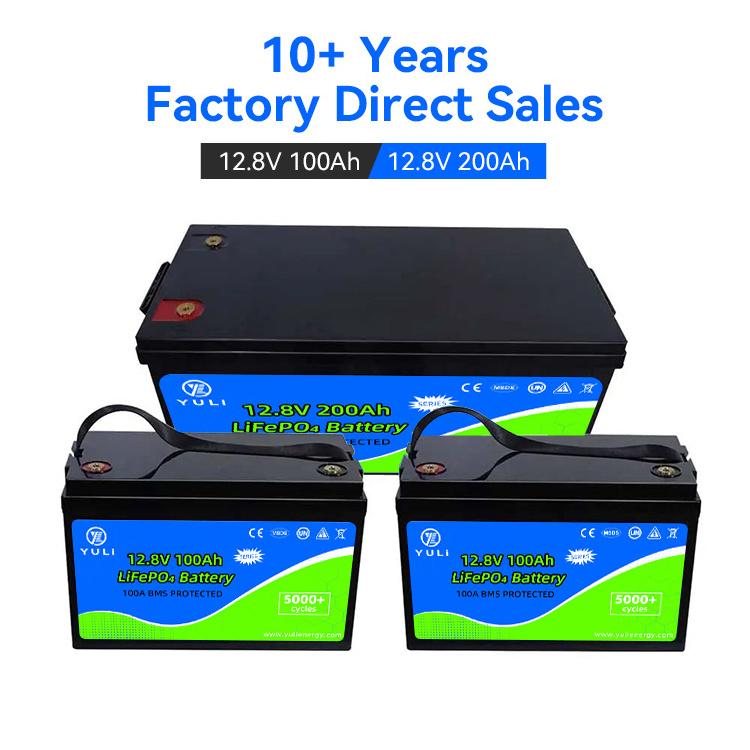 OEM 12v 100Ah lifepo4 bateria 1280Wh lithium solar battery 12.8v lifepo4 energy storage battery