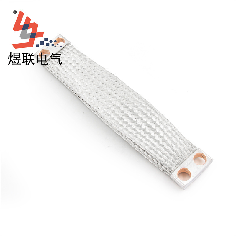 OEM braided bus bars Copper Conductive Flex Links for Semi-conductor