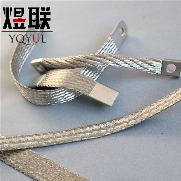 Custom Flexible Copper Ground Strap Electrical Bus Bar Connector