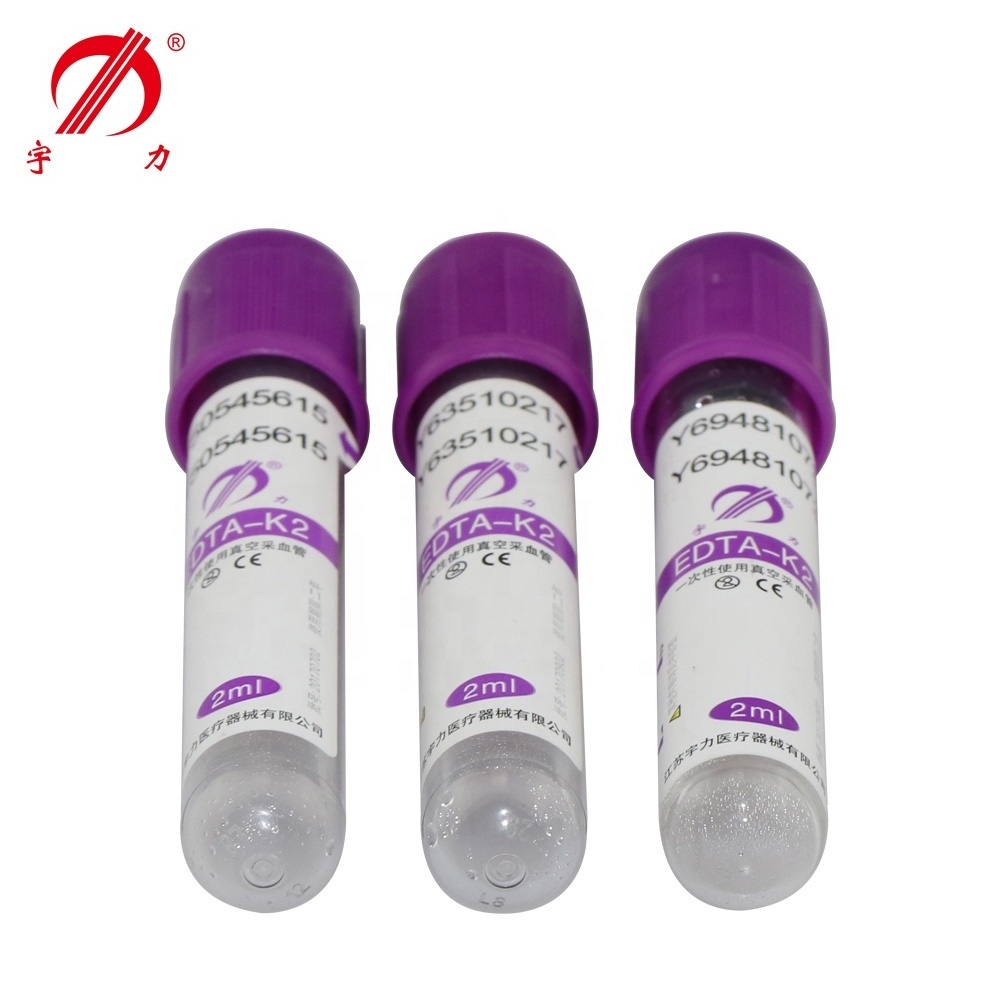 The Collect Blood Sample EDTA k3 k2  Vacuum Tube EDTA  Vacuum Tube