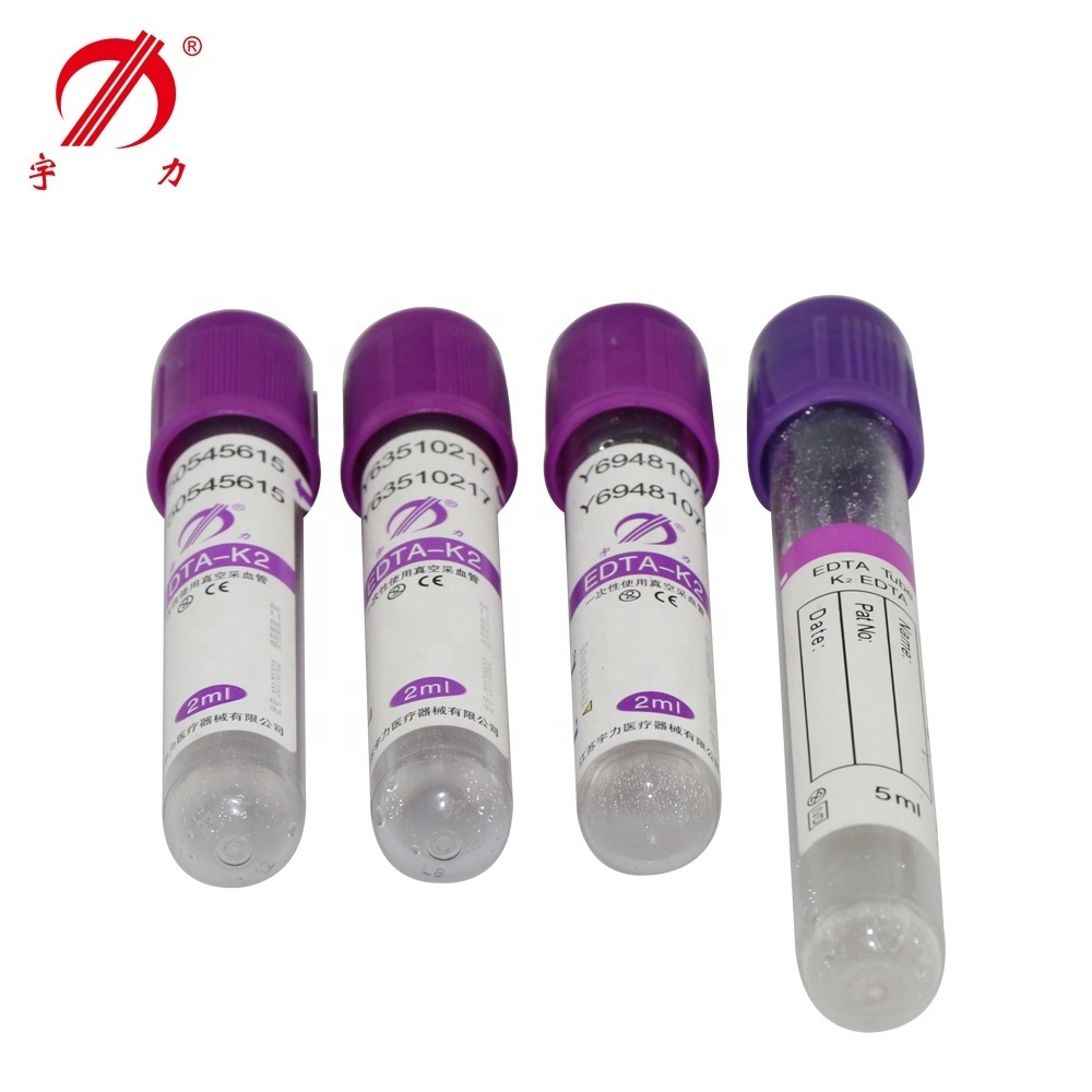 The Collect Blood Sample EDTA k3 k2  Vacuum Tube EDTA  Vacuum Tube