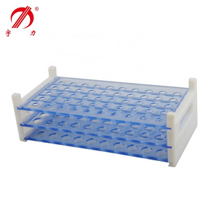 Lab Plastic Test Tube Rack 50 well for Dia 13 16 18mm Tube