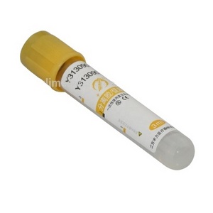 medical disposable consumable yellow separating gel blood tube Lab hospital