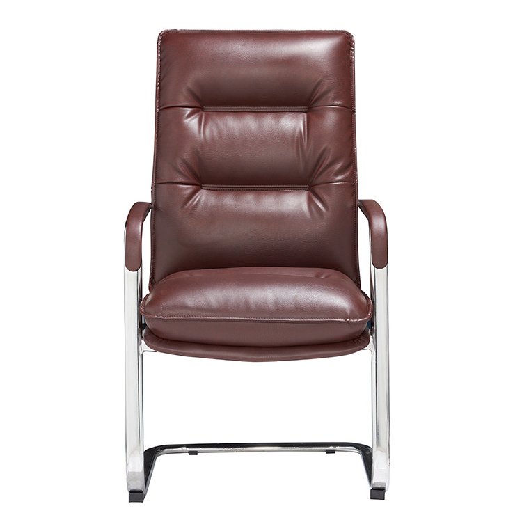 Executive Ergonomic Traditional Office leather Chair meeting Conference guest chair