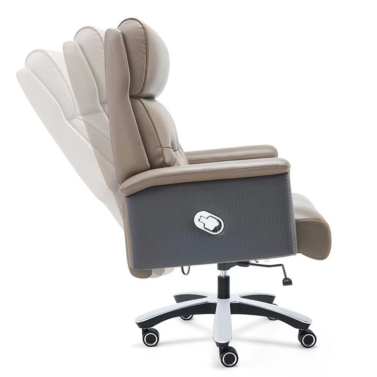 Newly design pu leather office chair ergonomics staff chairs fixed armrests office home bedroom meeting room chair