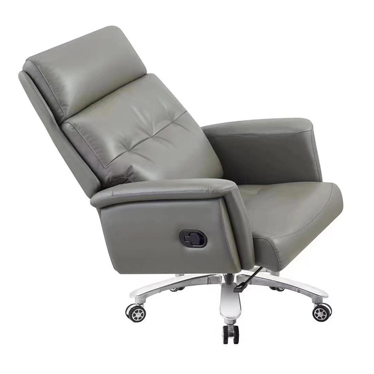 Newly design pu leather office chair ergonomics staff chairs fixed armrests office home bedroom meeting room chair