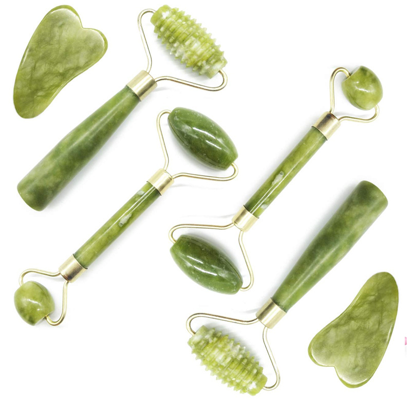 Best Price Rose Quartz Gua Sha Beauty Facial Massage Jade Roller For Face