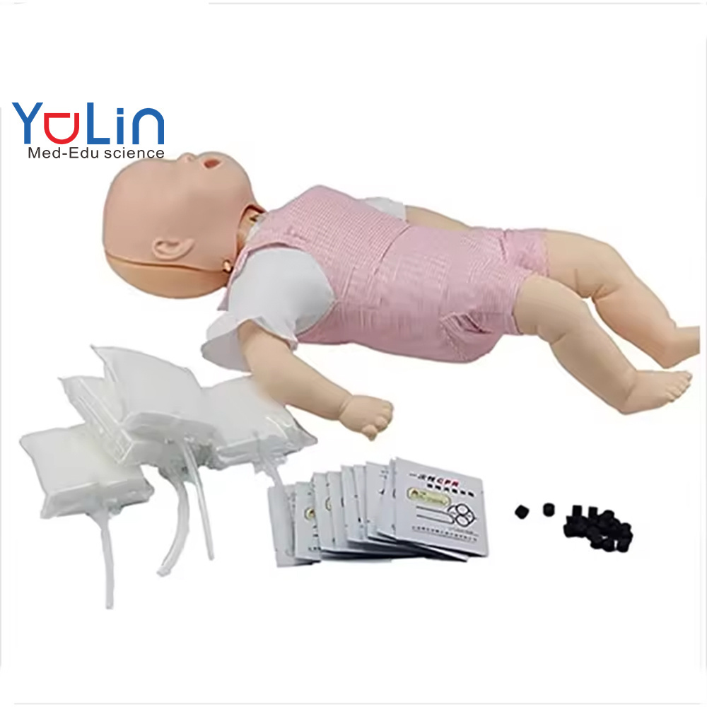 Choking First Aid Training Babies Doll Infant Model Advanced CPR Baby Training Manikin Airway Obstruction Teaching Model