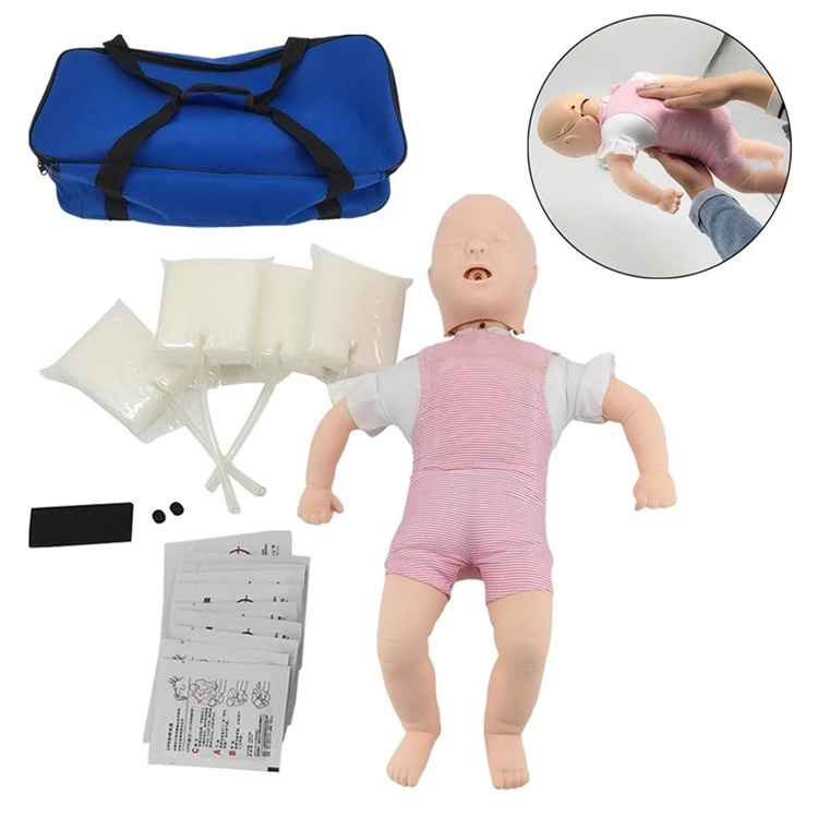 Choking First Aid Training Babies Doll Infant Model Advanced CPR Baby Training Manikin Airway Obstruction Teaching Model