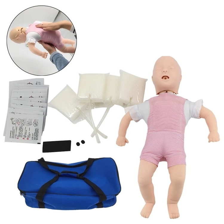 Choking First Aid Training Babies Doll Infant Model Advanced CPR Baby Training Manikin Airway Obstruction Teaching Model