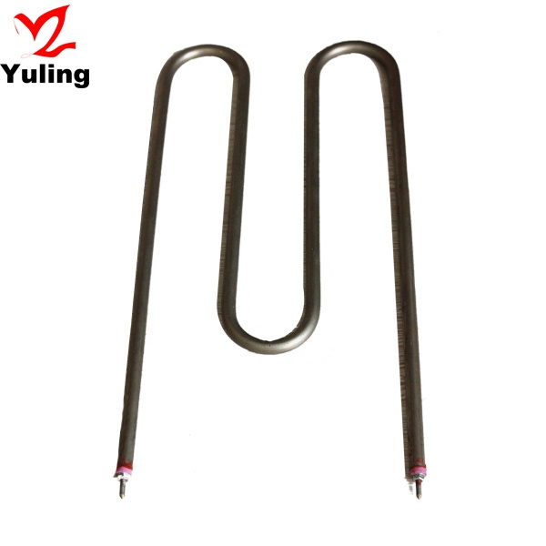 UL certification 2000W 3000W 3U 4U 5U Hand-shape green Stainless steel Tubular Sauna Heating Element