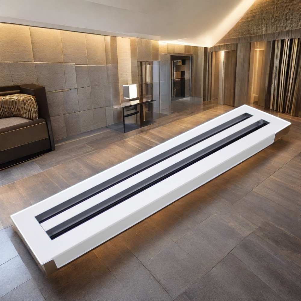 Modern Linear Slot Diffuser for Bathroom Exterior Hospital Hotel Use