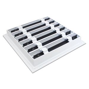 Hot Black Blade Aluminium Linear Slot Ceiling Diffuser for HVAC Air Conditioning System