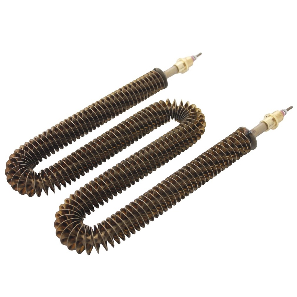 W U I Type Finned Tubular Heating Element  Electric Air Duct Strip Finned Tubular Heaters With Fins