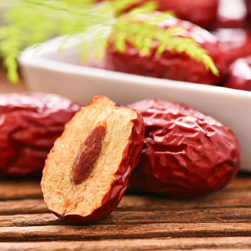 Hua ran Chinese Factory Price Natural Dried Fruit Snacks Freeze Dried Red Dates Freeze Dried Dates