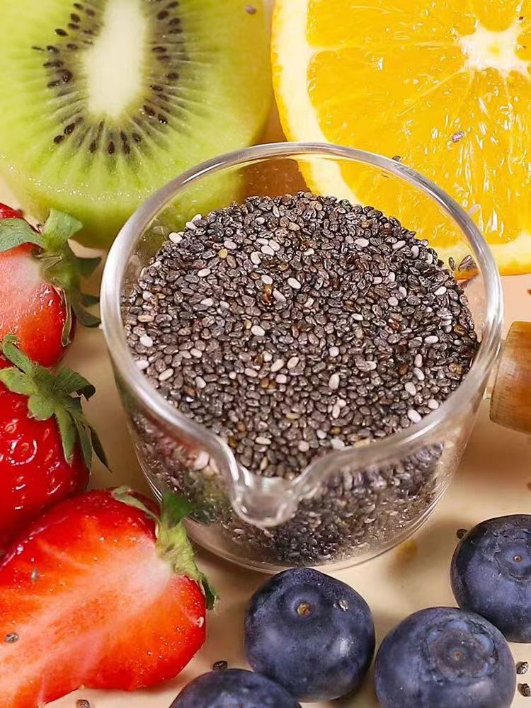 Huaran wholesale Chia seeds raw material high purity quality black Chia seed