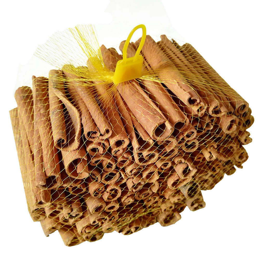 Wholesale Price China Spices High Quality Organic Cassia mesh bag Cinnamon Sticks Cinnamon Rolls