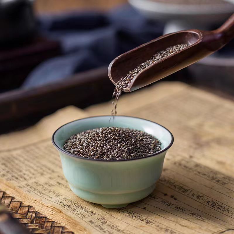 Huaran wholesale Chia seeds raw material high purity quality black Chia seed