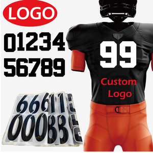 Wholesale custom jersey plastisol heat transfer vinyl ready to press football heat transfer numbers for clothes