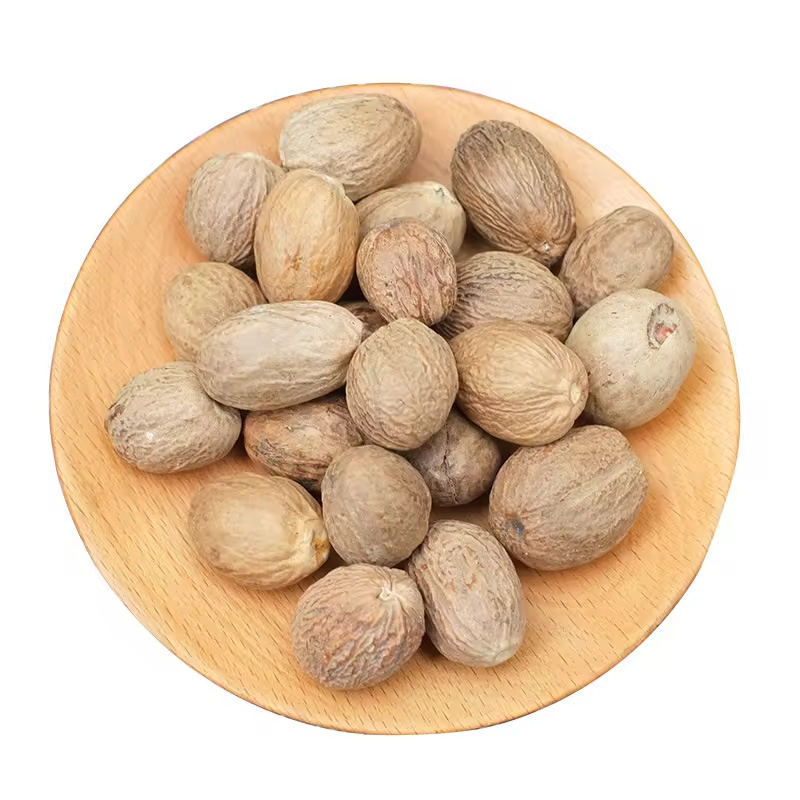 Wholesale high quality spice dried mace nutmeg factory price cardamom whole nutmeg