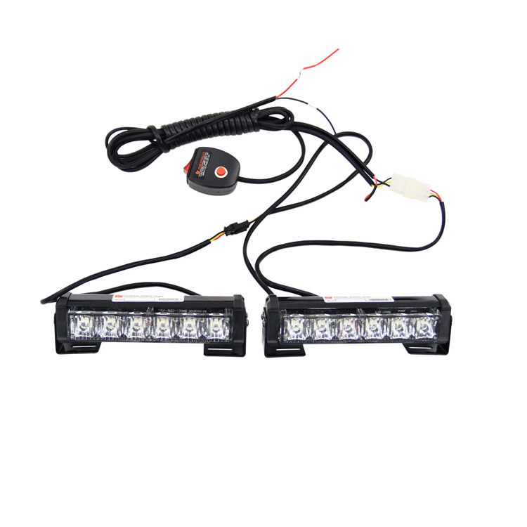 LED Strobe grille light  red blue strobe emergency  LED traffic advisor