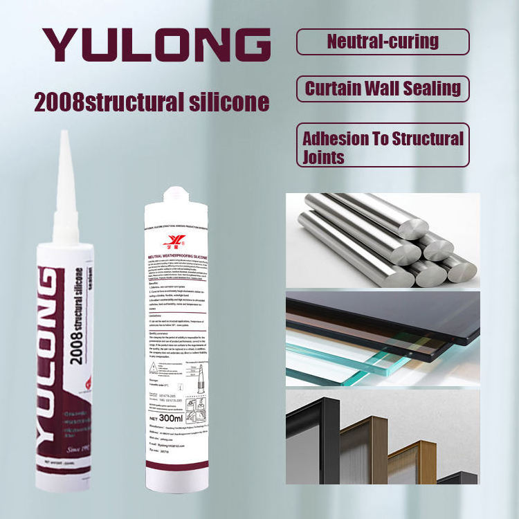 Genuine neutral structure weather resistant adhesive windscreen glue silicon