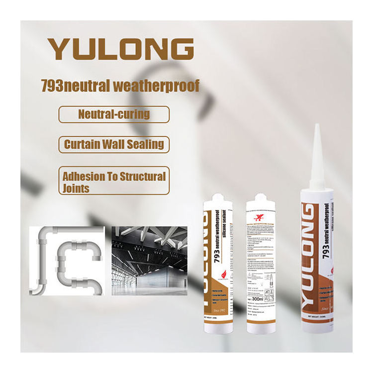 Factory direct selling neutral silicone sealant food grade waterproof sealant for plastic