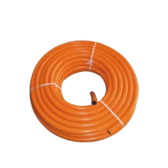 8mm orange  high pressure  braided   lpg  flexible pvc gas hose