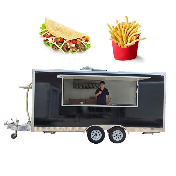 14.8ft USA Standard DOT Listed Outdoor Juice Bar Street Lemonade Coffee Concession Food Trailer