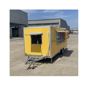 DOT Listed US Standard Mobile Concession Trailer Customized Fast Food Truck Trailer for Sale