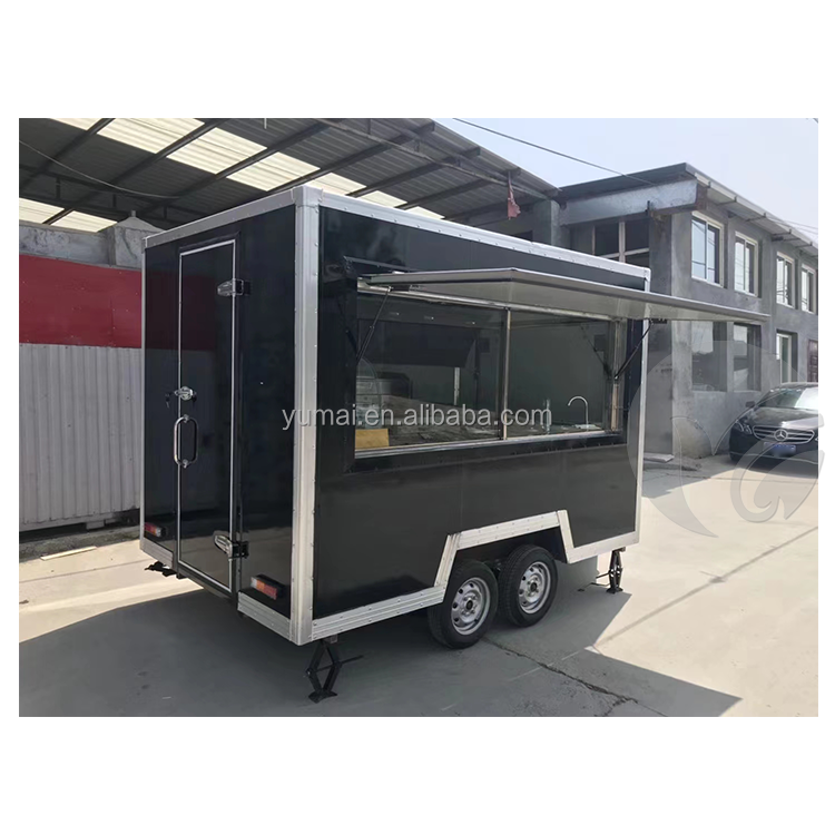 YUMAI Custom Mobile Shipping Container Restaurant Kitchen Food Trailer Truck Tiny House Mobile Home Trailer House On Wheels