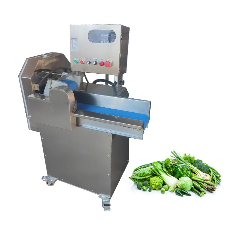 Cabbage Parsley Cutting Slicing Automatic Celery Coriander Green Onion Leafy Vegetable Cutter Machine