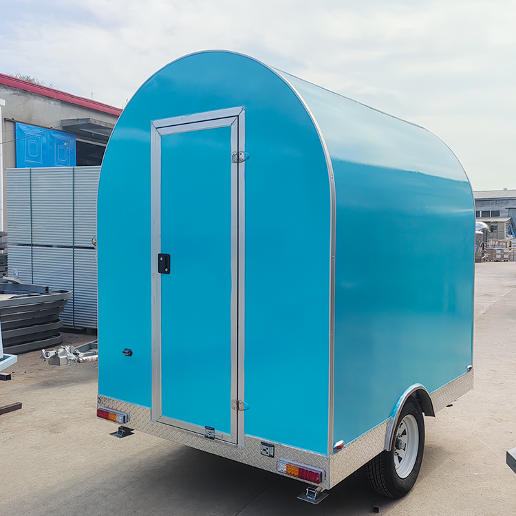 Commercial Mobile Trailer For Espresso Coffee Machine Food Truck Sushi Hot Dog Pizza Food Cart